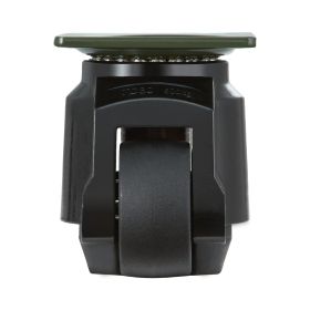 VEVOR Leveling Casters, Set of 4, 2200 lbs Total Load Capacity, 2.5 inches, Heavy Duty with Upgraded Handle Design, 360 Degree Swivel Caster Wheels